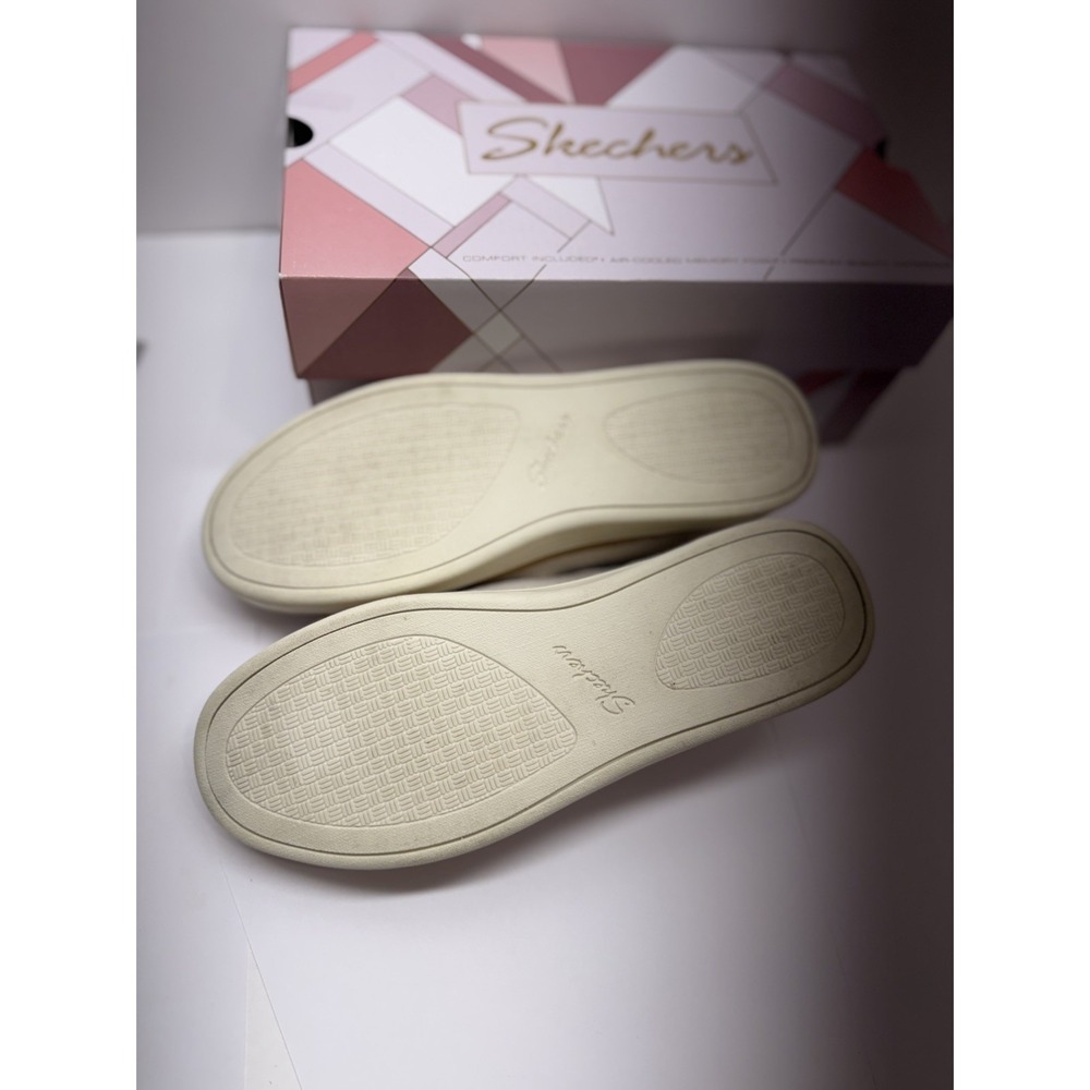 Skechers Women's Coastal Drive slip-on shoe two-tone knit upper Size 6.5 boat - Picture 2 of 6
